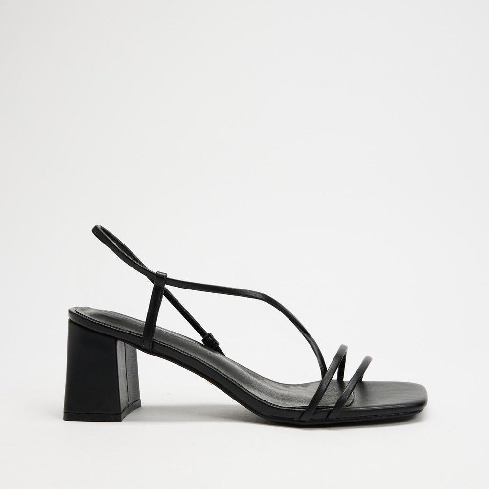 Princess Polly Billini Black Yelda Heels size 7